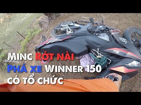 Winner 150 RỚT NÀI - Lạc trôi vào CÂY CÔ ĐƠN Đà Lạt | MinC Motovlog