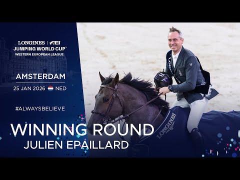 Epaillard delivers masterclass in Amsterdam! 🏆 | Longines FEI Jumping World Cup™ Amsterdam 2026