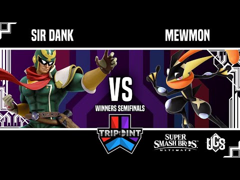 Tripoint Smash 163  -  Winners Semifinals  -  Sir Dank(Captain Falcon) Vs. Mewmon(Greninja)