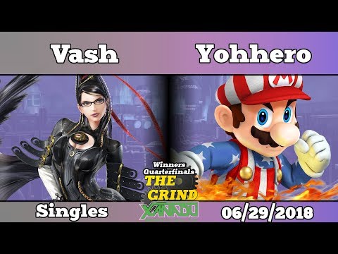 The Grind 33 Vash (Bayonetta) vs Yohhero (Mario) Winners Quarterfinals