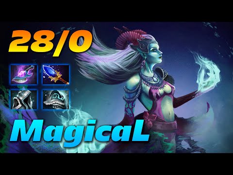 MagicaL Death Prophet 28/0 - Dota 2 Pro Gameplay [Watch & Learn]
