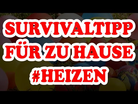 Survivaltipp für zu Hause wärme erhalten isolieren Blackout, Stromausfall, Krisenvorsorge