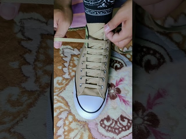 Vídeo relacionado con UamGlsob Cordones planos de algodón premium de 8mm para zapatos Converse Altas, cuerdas largos de repuesto para deportivos de lona,strings laces (White,63"/160cm)
