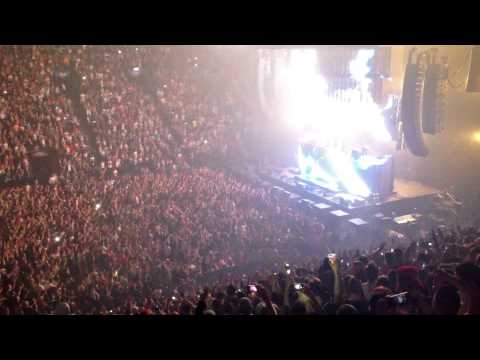 Swedish House Mafia live at the Bell Center - Montréal - 27th February 2013