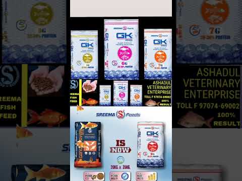 SREEMA FISH FEED HIGH QUALITY PROTEIN GK PRO