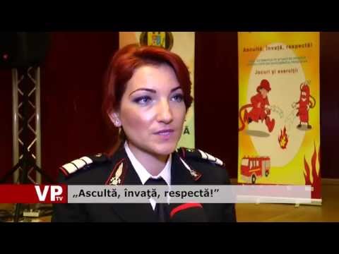 „Ascultă, învaţă, respectă!”