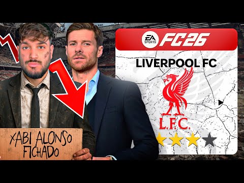 ¡Salvé al LIVERPOOL del desastre con XABI ALONSO!