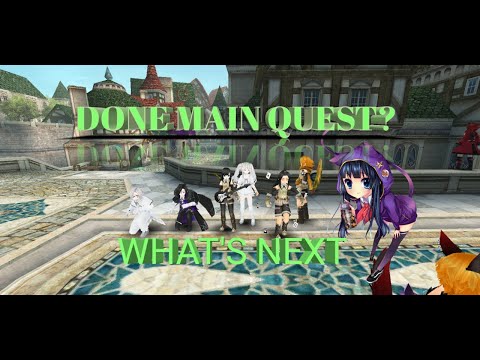 Toram Online Leveling 150 - 205 || What to do after main quest || Where to level