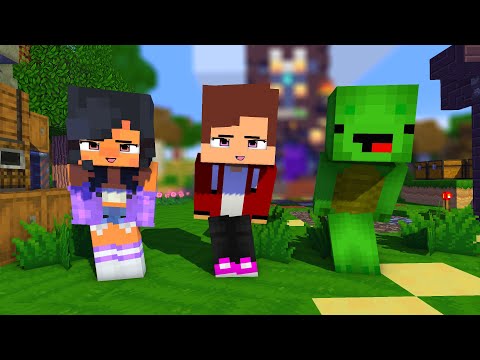 POI POI FIRST MEET SHUFFLE DANCE PRISON APHMAU, JJ MIKEY, MAIZEN - MINECRAFT ANIMATION #shorts