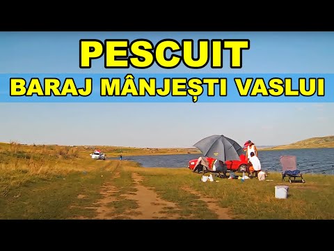 Pescuit baraj Manjesti Vaslui