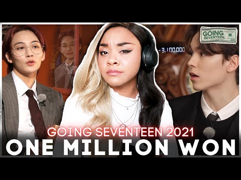 Reaction to Going Seventeen 2021 'ONE MILLION WON' - ARE THE SEVENTEEN MEMBERS THE NEW PLASTICS???