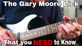 THAT Gary Moore Pentatonic Guitar Lick that You NEED to Know.