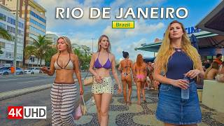 Life After the Beach — Walking Leblon, Rio 🇧🇷 4K