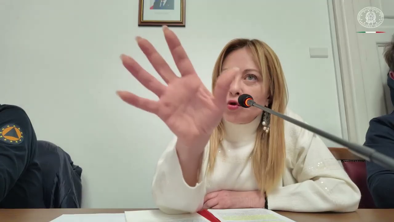 GIORGIA MELONI A NISCEMI: “RICOSTRUIRE CASE E DARE RISPOSTE RAPIDE AI CITTADINI, MASSIMA SICUREZZA”
