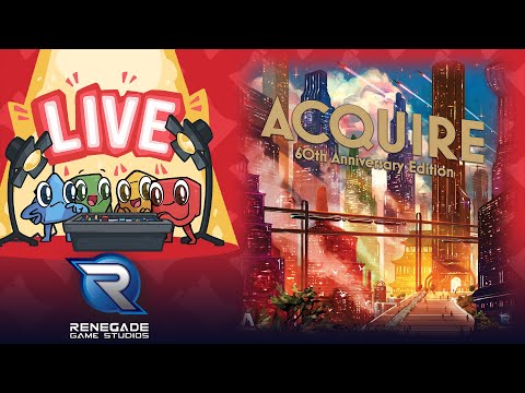 Acquire 60th Anniversary Edition Live Play