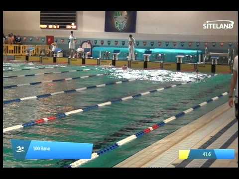 Serie 8 dei 100 Rana  Assoluti Maschi Master - Campionati Regionali Masters 2014 di Veneto e Friuli