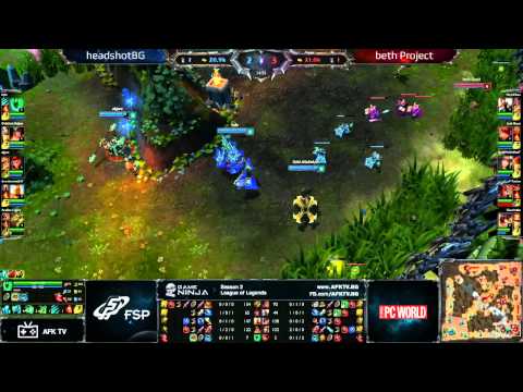 Game Ninja: LoL 5vs5 Final headshotBG vs beth Project