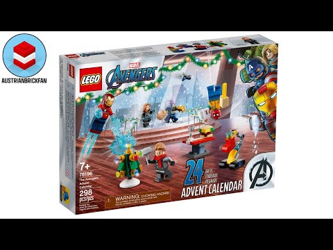 LEGO Marvel 76196 Avengers Advent Calendar 2021 Speed Build