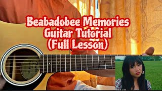 Beabadobee - Memories // Guitar Tutorial with Chords (FULL LESSON)