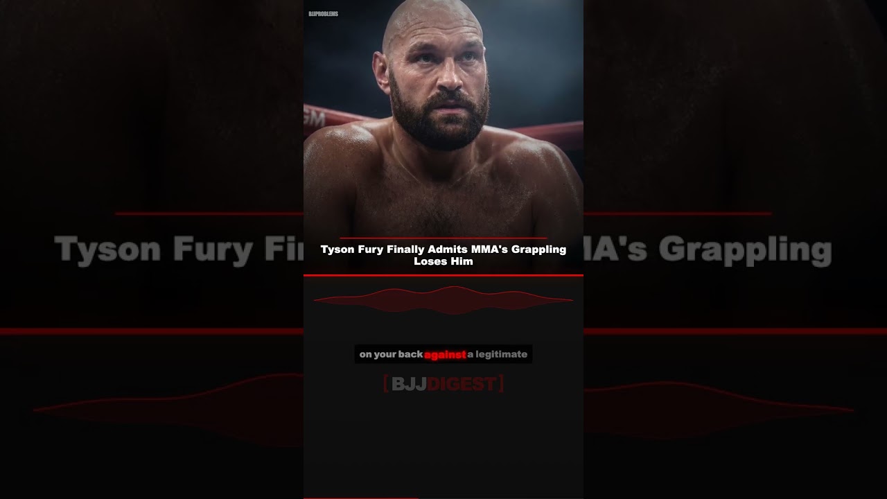 Tyson Fury Finally Admits MMA's Grappling Loses Him #Shorts