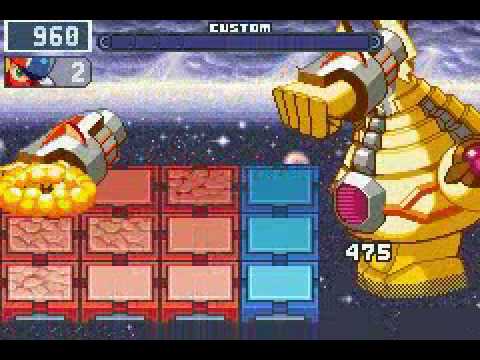 Mega Man Battle Network 4 : Blue Moon GBA