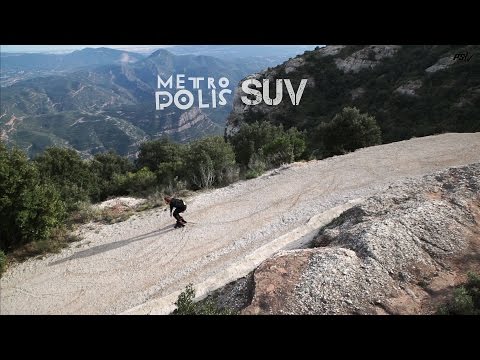 Off-road skating in Spain on Metropolis SUV skates