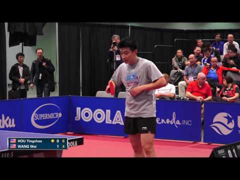 2016 US Open - Hou Yingchao vs. Wang Wei (Men's SF)