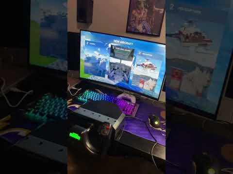 Logitech Flight Yoke System for Microsoft Flight Simulator 2020