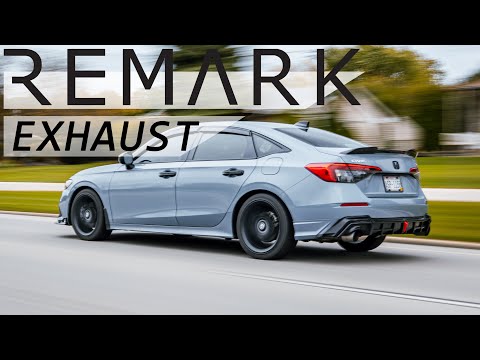 2022-2025 Honda civic Si Remark catback exhaust POV drive