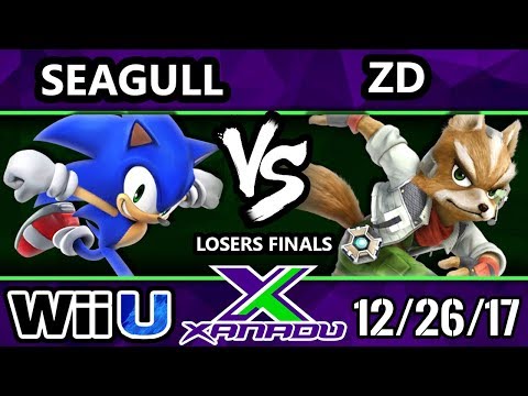 S@X 234 Smash 4 - Seagull Joe (Diddy Kong) Vs. ZD (Fox) - SSB4 Losers Finals - Smash for Wii U.