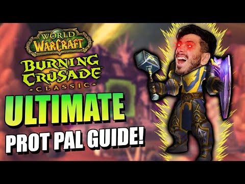 ULTIMATE TBC CLASSIC Protection Paladin Tank Guide - EVERYTHING You NEED to Know!