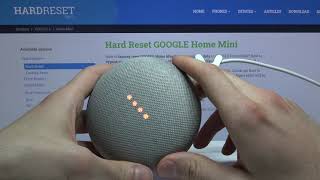 How to Factory Reset Google Home Mini  - Hard Reset Google Speaker