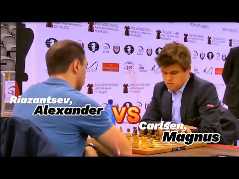 Magnus vs Riazantsev, Alexander || World Blitz Championship