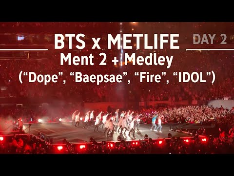 190519 Ment 2 + Medley - BTS x Metlife (Day 2)