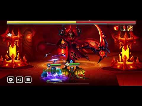 The Dynamic Duo 💪 - Mephisto and Lulu vs Khalderun Grim Reaper - Summoners War