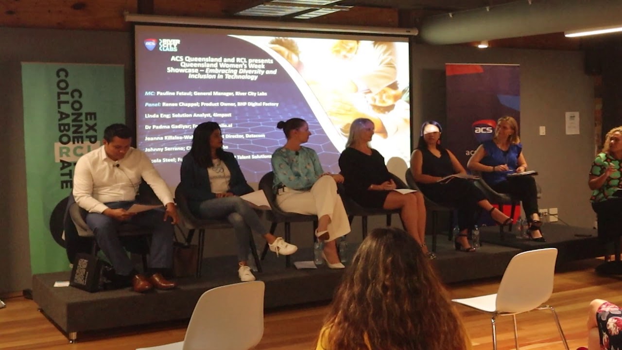 International Women's Day Panel event hosted by Australian Computer Society and River City Labs
