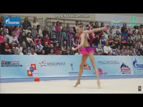 160416 (юниоры в рамках ЧР)  Алиса Саркисян - скакалка