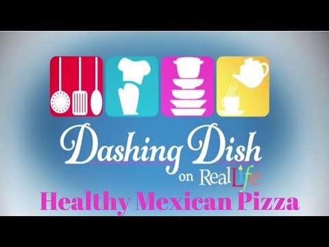 Healthy Mexican Pizza | Dashing Dish