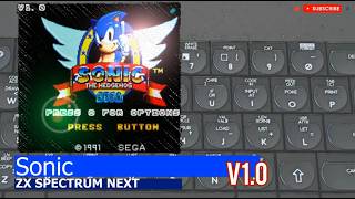 ZX Spectrum NEXT -=Sonic=- full version v1.0