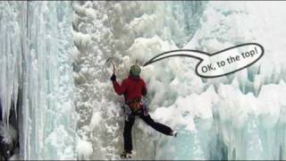 preview picture of video 'Super Magic Ice Climbing Dyno Move'