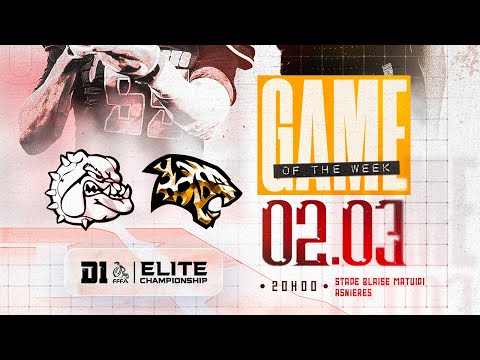 GOTW D1 Élite 2024 - W3 : LES MOLOSSES VS LES LEOPARDS, 2 MARS 20H