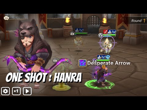 ONE SHOT : HANRA ! TIM IGNORE DEF BUAT DI GUILD WAR DAN SIEGE | Summoners War Indonesia