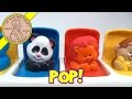 Playskool Busy Basics Poppin Pals Pop Ups Animals White Base 06205