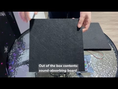 What is in the fiber optic star ceiling panel kit?