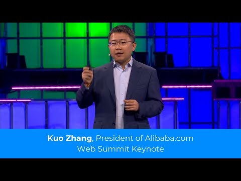 Kuo Zhang Web Summit Keynote | Accio | Alibaba.com - YouTube