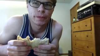 Listening to Meat is Murder by The Smiths while eating a turkey sandwich.