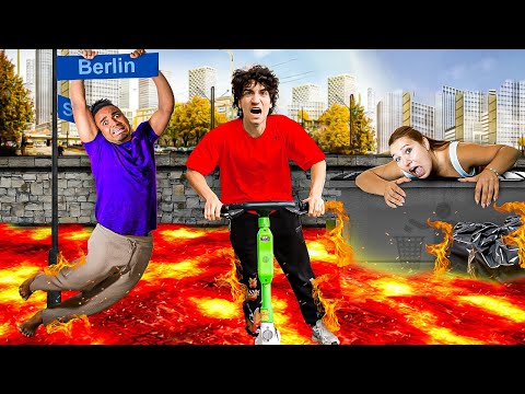 DER BODEN IST LAVA IN DER STADT 🥵 (feat. Rick, Theresa, Lucy)