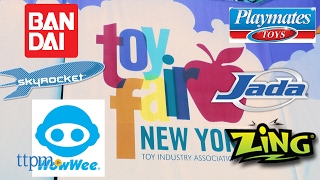 Toy Fair 2017: Skyrocket, Jada, Zing, Playmates, Bandai, WowWee and More!