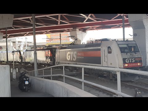 Transito TC Carri Vuoti con E483 GTS e 2 E494 GTS a Genova Marittima