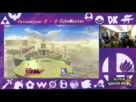 NYU ΛΦΕ & SSB@NYU - FalconLover (C. Falcon) Vs. CubeMaster (WFT) - Losers Round 2 - Smash 4